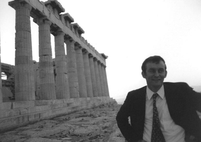 Cor Molenaar in Greece during the 1970s